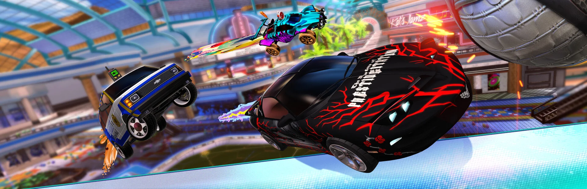 Partie de Rocket League